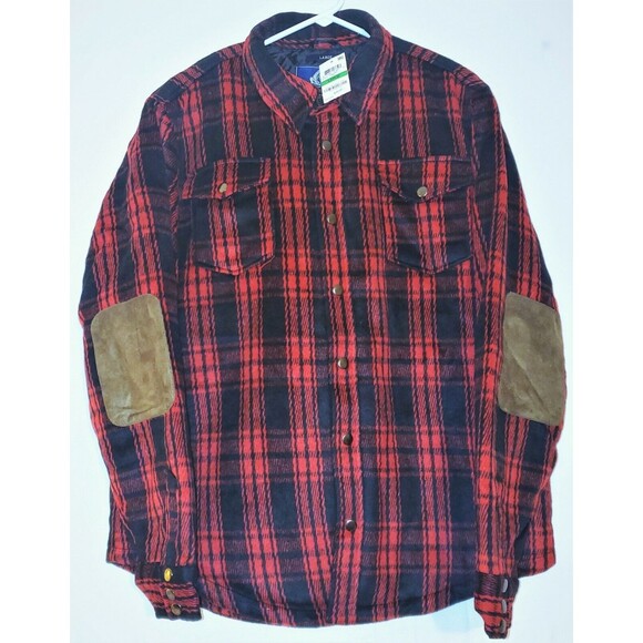 American Rag Men's Perry Shacket Jacket & Shirt All in One Long Sleeve Size L - Picture 1 of 3